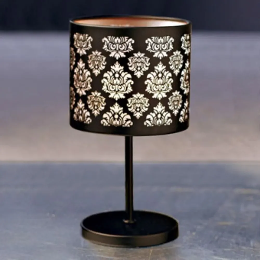 🩵NIB Partylite Black Boudoir Tealight/Votive Candle Lamp - Picture 7 of 16